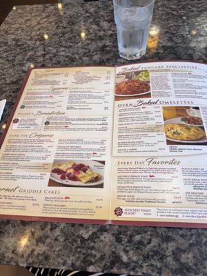 Menu photo 1 Richard Walker's Pancake House La Jolla, CA Menu photo 1 Richard Walker's Pancake House La Jolla, CA