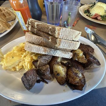 The Sinful Kitchen - The sausage is pretty spicy. Go slow. - Breakfast & Brunch Near Me - Portland, Maine
