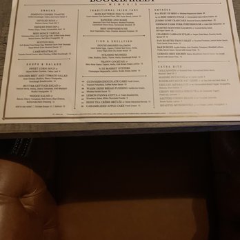 Bog & Barley - Menu - Irish Near Me - Memphis, Tennessee