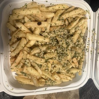 Bob's Giant Burgers - Pale undercooked garlic fries. - Burgers Near Me - Pleasanton, California Bob's Giant Burgers - Pale undercooked garlic fries. - Burgers Near Me - Pleasanton, California
