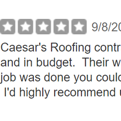 Caesar's Roofing