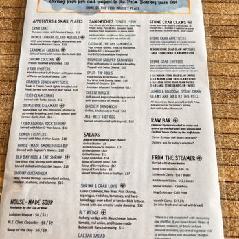 Cod & Capers Seafood - Menu - Seafood Near Me - North Palm Beach, Florida Cod & Capers Seafood - Menu - Seafood Near Me - North Palm Beach, Florida