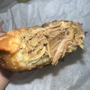Empanada Mama - Hell's Kitchen - Inside of Shredded Beef Wheat - Latin American Near Me - New York, New York