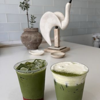 DAMO - Strawberry Matcha and Einspener - Coffee & Tea Near Me - Los Angeles, California DAMO - Strawberry Matcha and Einspener - Coffee & Tea Near Me - Los Angeles, California