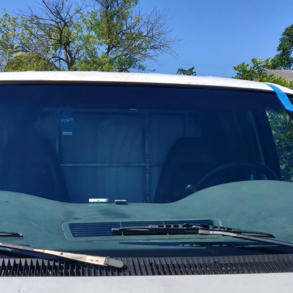 Aztek Auto Glass - Brand new windshield on my work van. - Auto Glass Services Near Me - Austin, Texas