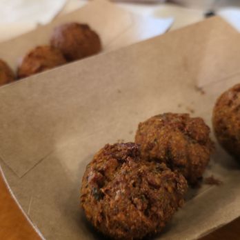 The Kebab Shop - Dont be fooled. These falafels are so good - Mediterranean Near Me - Houston, Texas