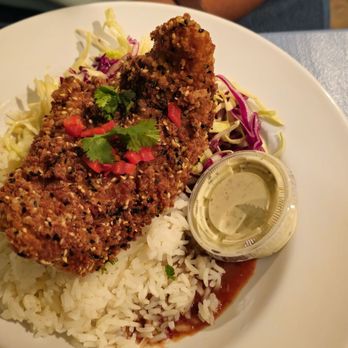 Indigo Coastal Shanty - Seame crusted catfish - New American Near Me - Brunswick, Georgia Indigo Coastal Shanty - Seame crusted catfish - New American Near Me - Brunswick, Georgia