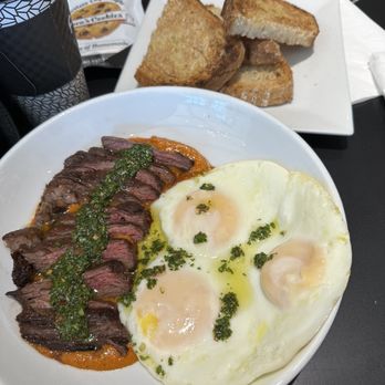 For Five Coffee Roasters - Steak and Eggs (it was so good!!) - Coffee & Tea Near Me - Garden City, New York For Five Coffee Roasters - Steak and Eggs (it was so good!!) - Coffee & Tea Near Me - Garden City, New York