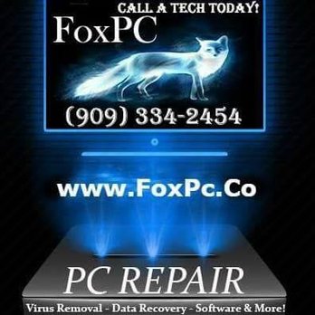 Foxpc Repair - Flat Fee Pc Repair & Web Design Services. (909) 334-2454 - Office (800) 959-4203 - IT Services & Computer Repair Near Me - Yucaipa, California Foxpc Repair - Flat Fee Pc Repair & Web Design Services. (909) 334-2454 - Office (800) 959-4203 - IT Services & Computer Repair Near Me - Yucaipa, California