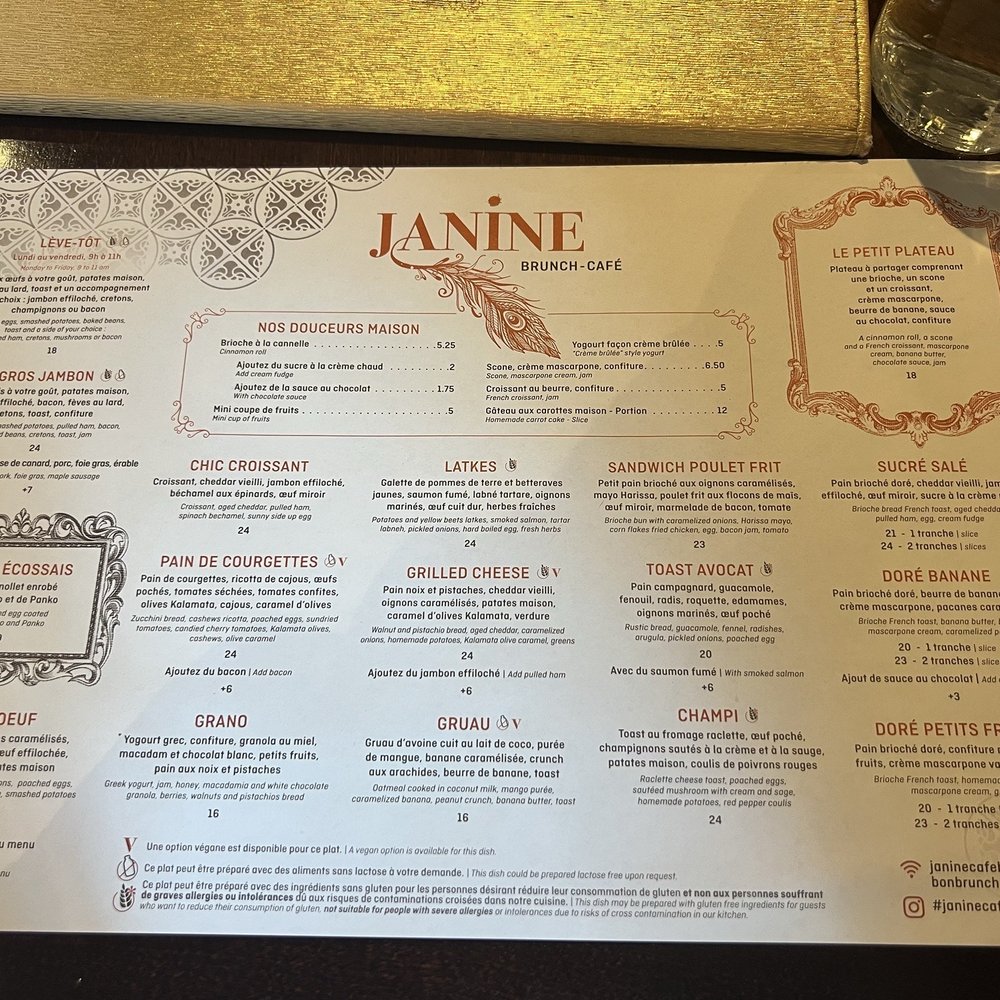 Janine Café - Breakfast & Brunch Near Me - Montreal, Quebec Janine Café - Breakfast & Brunch Near Me - Montreal, Quebec