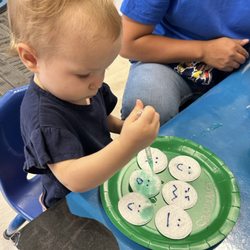 Welcome Amigos - We use crayons and other creative crafts to help students express emotions and learn Spanish through play.