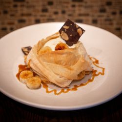 Gladstone Tavern - Banana Crunch dessert