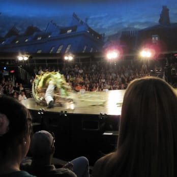 Peter Pan - No photos allowed, but I couldn't resist sneaking this pic of the monster when he came out to take a bow. - Performing Arts Near Me - Chicago, Illinois