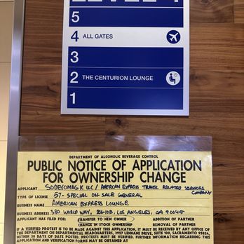 American Express Centurion Lounge - Not sure - Airport Lounges Near Me - Los Angeles, California