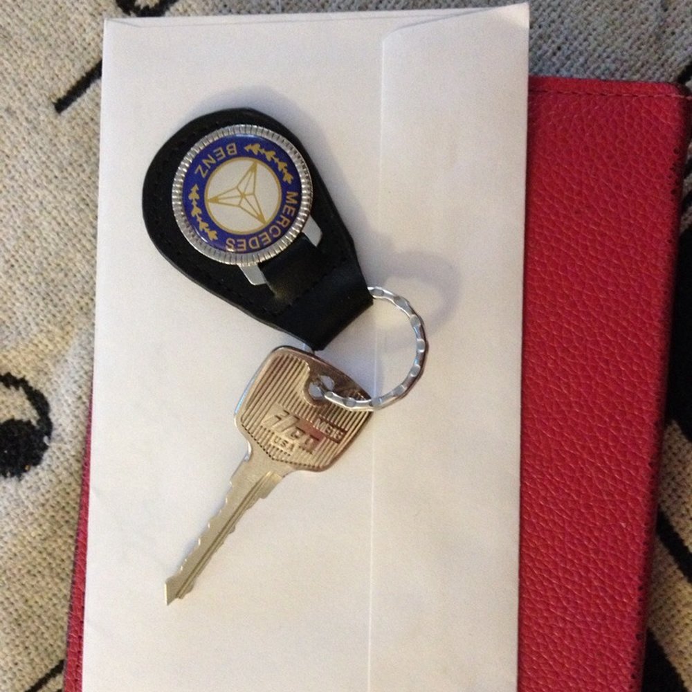 It was an extra $3.50 for the leather fob. It was an extra $3.50 for the leather fob.