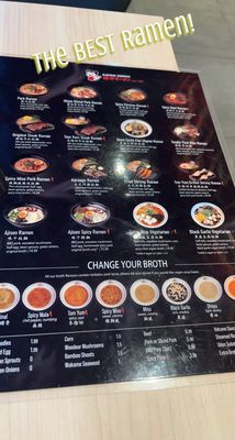 Menu photo 7 Ajisen Ramen and Bar Toronto, ON Menu photo 7 Ajisen Ramen and Bar Toronto, ON