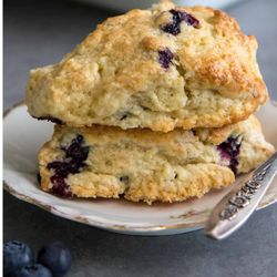Lavish Doses - Wild Blueberry Scones