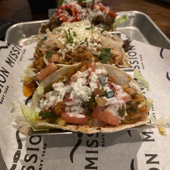 Mission Navy Yard - Beef chicken and shrimp taco - Bars Near Me - Washington, DC, District of Columbia