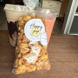 Sweets N' Java - Hoppy pop & smoothies Chunky Monkey on left
