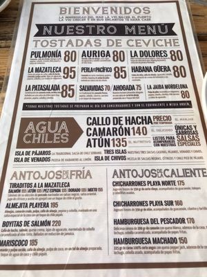 Menu photo 6 La Mazatleca Mazatlán, SIN