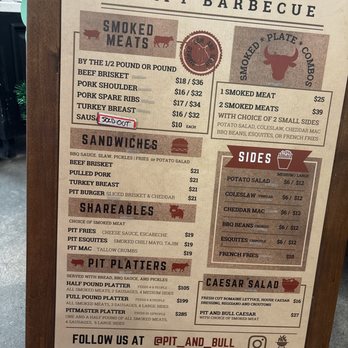 Pit and Bull - Menu 3/2026 - Barbeque Near Me - Whittier, California Pit and Bull - Menu 3/2026 - Barbeque Near Me - Whittier, California