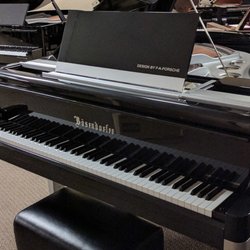 Bösendorfer grand piano designed by F.A. Porsche