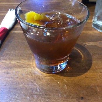 Bronx Alehouse - maple bourbon old fashioned - American Near Me - Bronx, New York