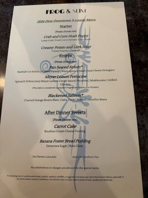 Menu photo 6 Frog & Slim Sacramento, CA