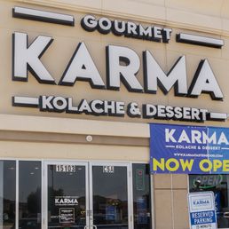 Exterior photo of Karma Kolache & Dessert - Cypress, Texas Exterior photo of Karma Kolache & Dessert - Cypress, Texas