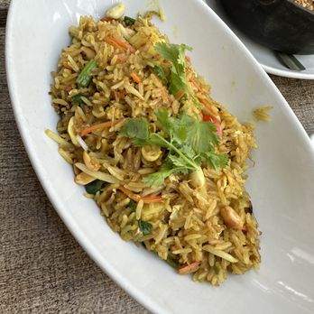 Malai Kitchen - Pineapple Fried Rice - Thai Near Me - Dallas, Texas Malai Kitchen - Pineapple Fried Rice - Thai Near Me - Dallas, Texas