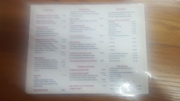Menu photo 7 96th BBQ Restaurant Owasso, OK Menu photo 7 96th BBQ Restaurant Owasso, OK