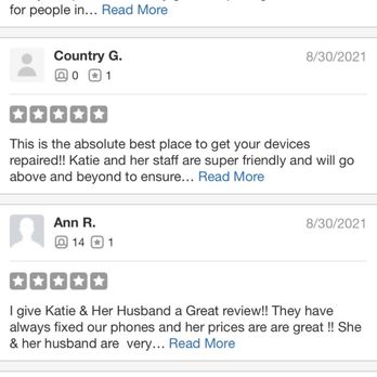IFix Iphones - Our positive reviews from REAL customers - Mobile Phone Accessories Near Me - Savannah, Tennessee