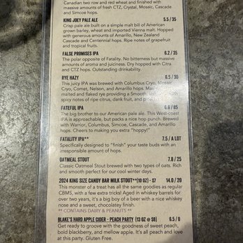 Fate Brewing Company - Tempe - Beer menu 2 - Brewpubs Near Me - Tempe, Arizona Fate Brewing Company - Tempe - Beer menu 2 - Brewpubs Near Me - Tempe, Arizona