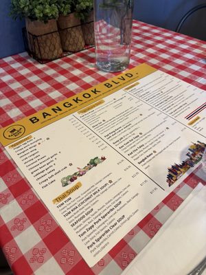 Menu photo 1 Bangkok Boulevard Edmonds, WA