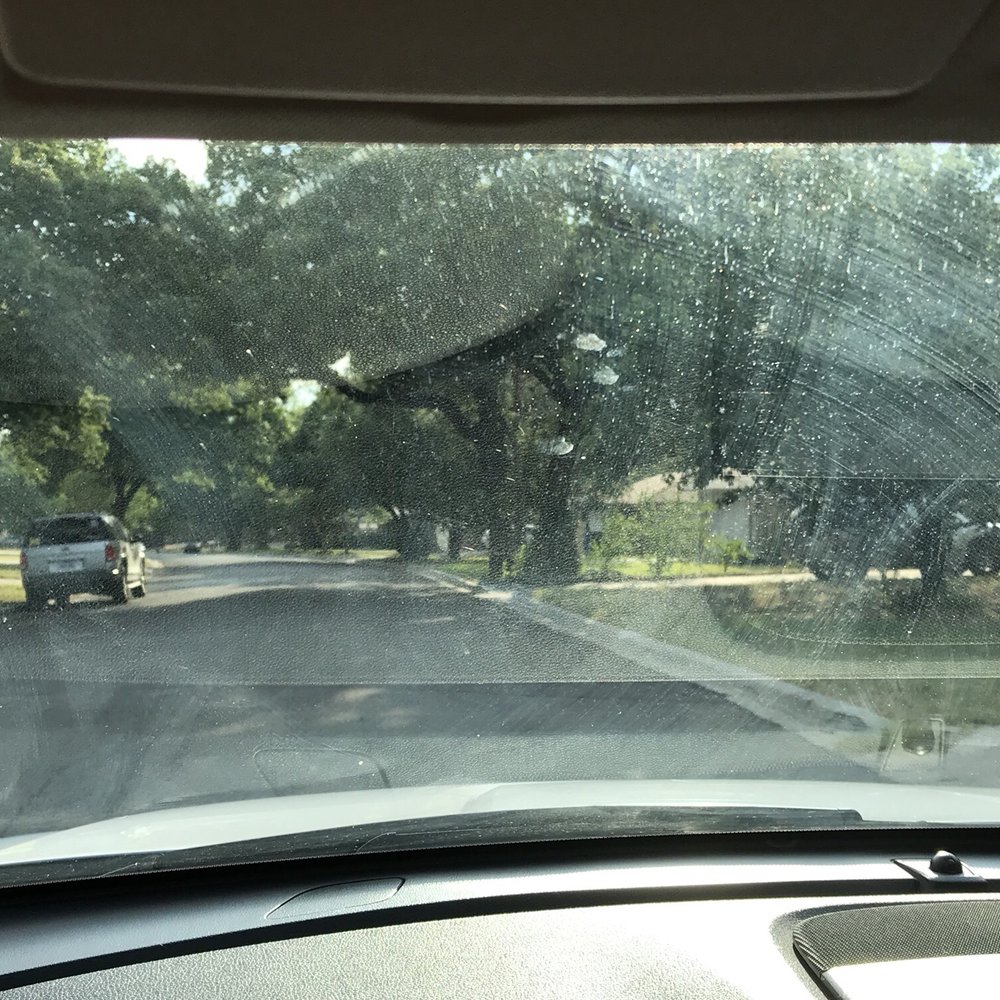 Splash N Dash - Smears on windshield - Auto Detailing Near Me - North Richland Hills, Texas