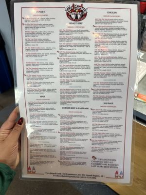 Menu photo 2 Two Beards Deli Grand Rapids, MI Menu photo 2 Two Beards Deli Grand Rapids, MI