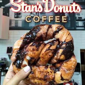 Stan's Donuts & Coffee - The pretzel donut! Big enough to share - Donuts Near Me - Chicago, Illinois Stan's Donuts & Coffee - The pretzel donut! Big enough to share - Donuts Near Me - Chicago, Illinois