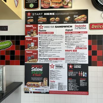 Jimmy John's - Menu - Delis Near Me - Fort Lauderdale, Florida Jimmy John's - Menu - Delis Near Me - Fort Lauderdale, Florida