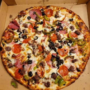 New York Pizza - Medium Combination, delivered hot by own driver - Pizza Near Me - Alameda, California New York Pizza - Medium Combination, delivered hot by own driver - Pizza Near Me - Alameda, California