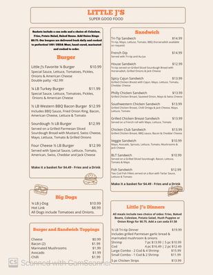 Menu photo 7 Little J's Concord Concord, CA Menu photo 7 Little J's Concord Concord, CA