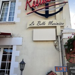 La Belle Marinière - Outside of restaurant from street