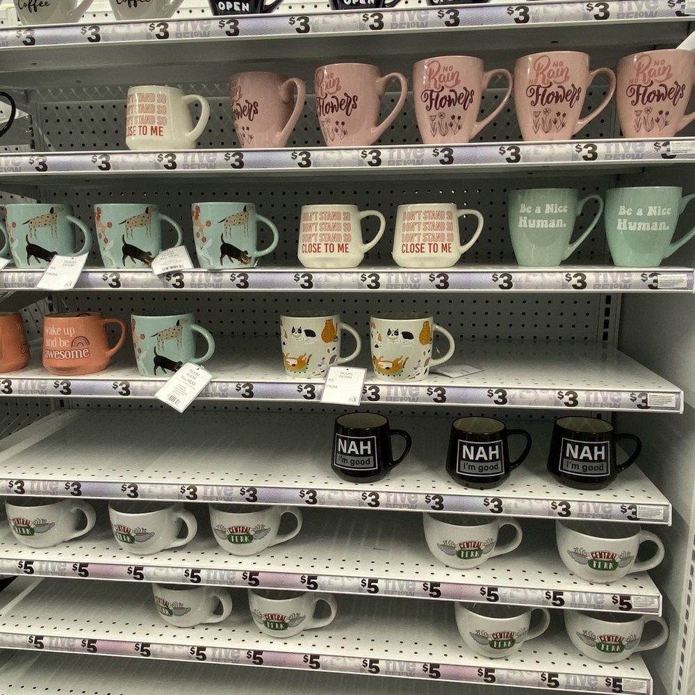 Five Below - Mugs - Discount Store Near Me - Elk Grove, California Five Below - Mugs - Discount Store Near Me - Elk Grove, California