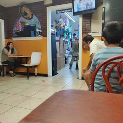 El Puerto Azteca - Restaurant in the back of the store...packed!