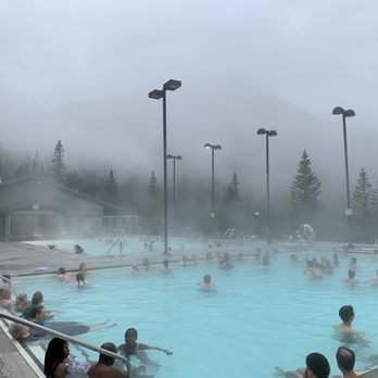 Miette Hot Springs - There are 2 large pools where most folks hang out in. - Swimming Pools Near Me Miette Hot Springs - There are 2 large pools where most folks hang out in. - Swimming Pools Near Me