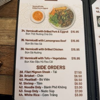 Pho Rib - Vermicelli menu - Vietnamese Near Me - Glendora, California Pho Rib - Vermicelli menu - Vietnamese Near Me - Glendora, California