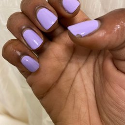 Manicure is gel after 4 days. I work from home and have barely washed my hands because I noticed chipping day 2. Their products are poor Manicure is gel after 4 days. I work from home and have barely washed my hands because I noticed chipping day 2. Their products are poor