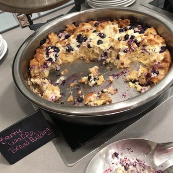 Norfolk Waterside Marriott - Blueberry waffle bread pudding in M club - Hotels Near Me - Norfolk, Virginia Norfolk Waterside Marriott - Blueberry waffle bread pudding in M club - Hotels Near Me - Norfolk, Virginia