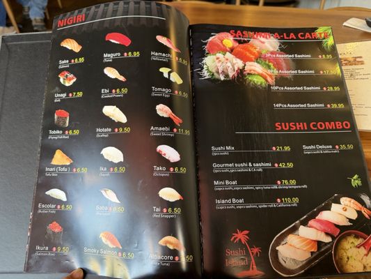 Menu photo 7 Sushi Island Orinda, CA