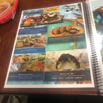 Camaron De Sinaloa - Menu - Seafood Near Me - San jose, California