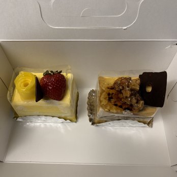 Nini Bakery - Mango and caramel mousse cake (delicious!) - Bakeries Near Me - Rowland Heights, California